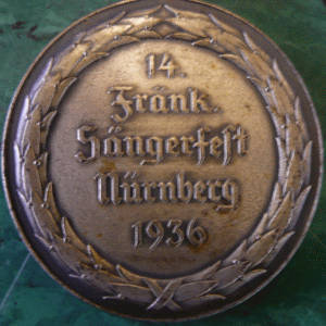 1936_Saengerbundfest14_Nuernberg vorne